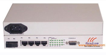 四口光纖收發器 通信網絡中的高效連接橋梁